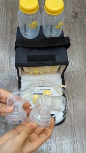 [Phụ Kiện New 100%] Cổ Nối Thay Thế Máy Hút Sữa Medela Pump In Style Advanced (Dạng Cong)