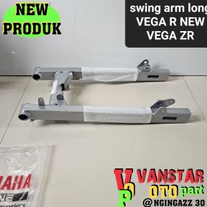 swing arm long panjang 50CM 55CM pnp VEGA R NEW VEGA ZR lengkap warna silver