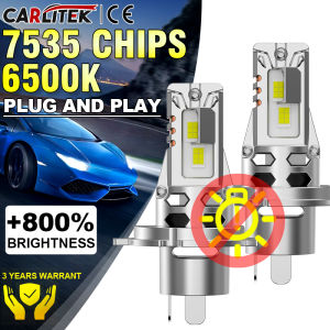 H7 H4 Wireless LED Headlights Canbus No Error Turbo Fan Diode Auto Fog Lamps H4 H7 Plug And Play 1:1 Mini Size Bulbs 12V 24V