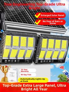 LINGZHE | Solar Bright High Power Strong Light Outdoor Yard Lamp