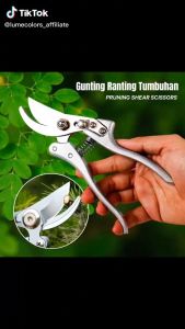 NO LIMIT GS Gunting Taman Super Tajam Serbaguna Ranting Garden Pruning Shear Scissors 22mm HGS01