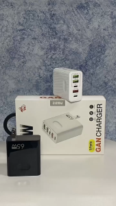 [Ready Stcok]65W Charger Quick Fast  QC 3.0 PD3.0 Type C UK For Phone Laptop Portable Phone Charger Plug Mobile Universal For Samsung Huawei iPhone 充电头 充电器