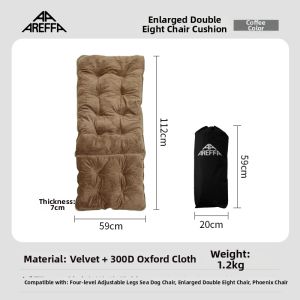 AREFFA | Folding Portable Light Camping Seat Cushion