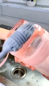 Pembersih Silikon Berus Botol Susu Silicone Milk Bottle Brush Cleaning Brush Baby Bottle Pemberus