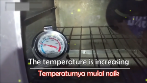 PRADO Malaysia Stainless Steel Gauge Gage Dial Oven Thermometer Kitchen Food Meat Baking Cooking Temperature Grill Monitoring Tools Termometer Tahan Panas