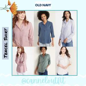 Relaxed Chambray Classic Shirt by ODN - Blouse/Kemeja Wanita
