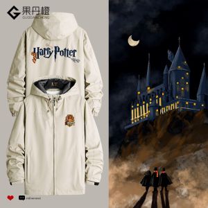 แจ็คเก็ต Harry Potter รุ่น Limited Edition แจ็คเก็ตทรงหลวมสไตล์ Hogwarts สำหรับผู้ชาย ฤดูใบไม้ร่วง 2021