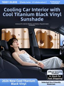 CYINGW | Baby-friendly Car Window Sun Shade with Magnetic Fixation