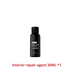 Car Restorer Cream Quick Paste 30ml/100ml Auto Plastic Leather Refurbishment Agent Washable Refresh Aging Surfaces Care Cleaning