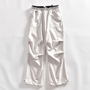 Three-Proof Technology Fabric Outdoor Hiking Mens Casual Shell Pants Autumn New Style Youth Popular Straight Leg Trousers