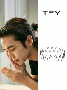 TFY | Black Invisible Anti-Slip Hairband for Washing Face and Sports