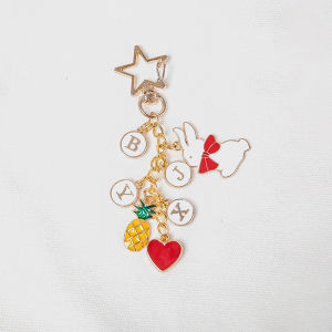 Boxiao Museum Bojun Yixiao Peripheral Accessories Wang Yibo Xiao Zhan Bjyx Letter Keychain Bag Ornaments