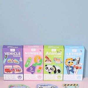 Mainan Puzzle Magnet Alphabet Hadiah Anak Bayi Edukasi Logika Recognitive TOY3043