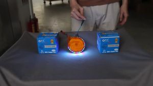 CÒI SÊN XE MÁY 12V CÓ LED - Cường Độ Âm Thanh 110dB, Tần Số 510Hz, Kim Loại & Nhựa