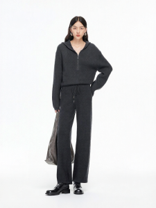 Vero Moda | Wool Blend Hooded Knit Sweater for Women