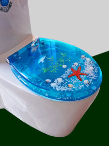 ฝาที่นั่งแบบหนา UVO สำหรับบ้าน ฝาที่นั่งแบบเก่า ฝาที่นั่งแบบอิสระ ปิดฝาที่นั่ง ฝาที่นั่ง กระดานส้วม เครื่องมือตกแต่งบ้าน