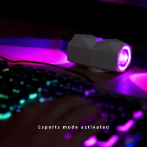 1/2/4Pack LED Motion Sensor Night Lights USB Rechargeable Magnetic Mounting Wall Lamp 15 RGB Colors Staircase Light Indoor Lamp