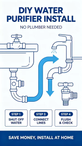 Bichnyal AquaUltra6 5/6-Stage Standard Home Water Filter Budget Friendly Clean Water For Every Home Free PP Cotton Filter