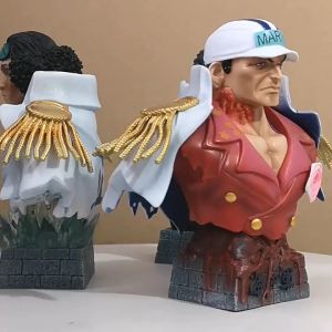 One Piece Three Admirals Of The Navy Kizaru Aokiji Akainu PVC Action Figure with Box (16 cm High)