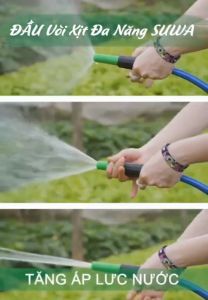 Vòi tưới cây đa năng SUWA tưới lan tưới vườn cây rửa xe... (xanh)