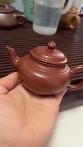 Ấm Tử Sa Nghi Hưng Tiếu Anh Trơn 140 ml ml (Đại Hồng Bào)