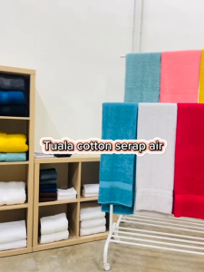 Cotton Language Premium Large Bath Towel 100% Cotton 90cm x 150cm 650g - Elegant Hotel Spa Quality