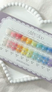【Vainpot-SG】YOGURT NAIL Baby Boo Collection Set / 10 Watercolour Ink Blooming Liquid