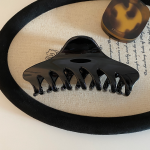 Busan Large Size Hair Claw Clip Thickened Shark Clamp Womens Stylish Vintage French Roll Hair Grips Strong And Durable