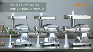 Máy xay thịt đùn thịt công nghiệp thương hiệu Nhật Bản cao cấp Asaki MG22MD - Công suất lớn 2000W - Hàng chính hãng (BH 1 NĂM)