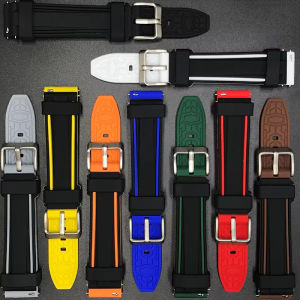 Zenia 24mm Comfortable Skin-friendly Premium Soft Silicone Watch Strap for Garmin Venu X1 COROS NOMAD APEX 4 46mm APEX4 Sport Watch Accessories
