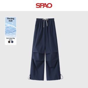 spao | Quần Tây Dáng Rộng Cảm Giác Mát Lạnh