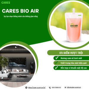CARES BIO AIR (Túi Refill) - Sự lựa chọn cho không gian sống