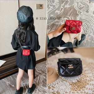 Fashionable Princess Crossbody Bag for Girls Baby Stroller Accessories Small Fragrance Style Childrens Bag Autumn Winter New Arrival