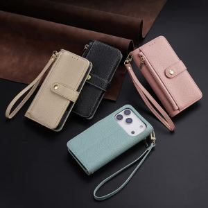 szhaiyu | Crossbody Wallet Case Bumper for iPhone 18 Pro Max 17 16 15 14 13 12 Pro Strap Leather Case Kickstand Card Cash Shockproof Cover