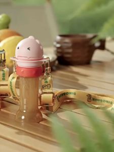 Portable Baby Water Bottle Cap Cover: Spill Proof Juice Soda Water Bottle Twist Cover With Straw