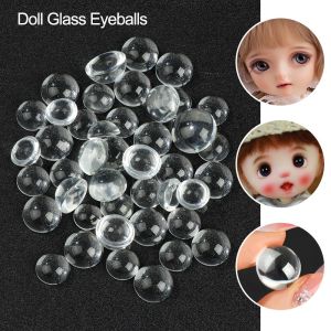 PETIBABE 20pcs DIY 6~20mm Accessories Crystal Doll Eyes Doll Eyeballs Patch Pupils Eyes Doll Glass Eyes