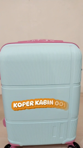 Koper Travelling Kabin 001: Koper 18 Inch Bahan PP