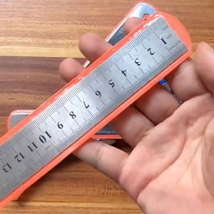 BW-A107 Penggaris Besi 30CM Stainless Steel Ruler 50CM Penggaris 15CM Serbaguna Perlengkapan Sekolah