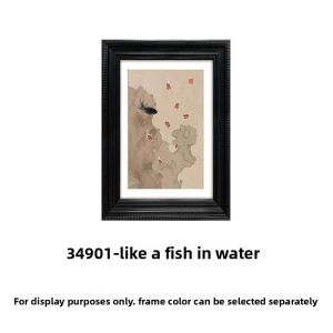 YASISHA | New Chinese Style Song Dynasty Aesthetic Wall Art Flower and Bird Painting