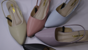 Sandal Heels Wanita Bapau Hak Tahu 3CM  Sepatu Wanita