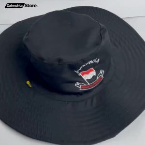 Topi Bundar Hitam Laki Laki Perlengkapan Haji dan Umroh Zalmuhta Store