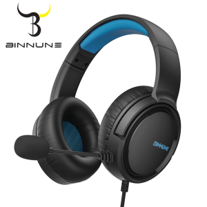 BINNUNE BG02 Headsets Gamer for PS4 PS5 Xbox Series X|S Xbox One PC Switch Wired Gaming Headphones for Playstation 5 Xbox 1