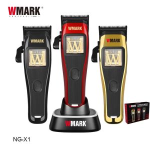 Máy Cắt Tóc Sạc Được WMARK NG-X1 SET Động Cơ Vector 10000 Vòng/phút Lưỡi Dao DLC Fade Chức Năng Cắt Tóc Khô/Ướt Có Nút Điều Chỉnh