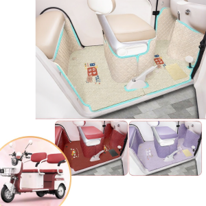 Decoration Custom Fit Floor Mat for Aima Starry A3 Electric Tricycle