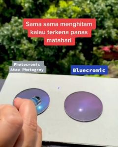 KACAMATA PHOTOCROMIC / KACA MATA ANTI RADIASI MINUS PLUS PRIA WANITA ORIGINAL