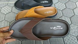 SKILLS Barqun Osaka - Sandal Selop Pria Kulit Empuk Kece