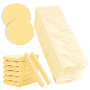 240 Miếng Bông Tẩy Trang Nén Dùng Cho Rửa Mặt Tẩy Tế Bào Chết Và Tẩy Trang Miếng Bọt Biển Polyurethane