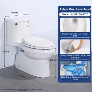 Kohler | Anti-splash Toilet Seat Slow Close