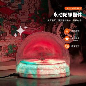 Đồ Chơi Sáng Tạo Fun Ho / Sky Star Seven Color Đồ Chơi Bàn Đèn Đêm Tượng Sáng Tạo Đồ Chơi Thời Trang Quà Tặng Đồ Chơi Không Ngừng Quay Đồ Chơi Giải Trí Trong Nhà