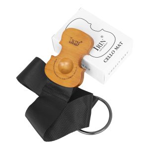 IRIN | IRIN Cello Non-Slip Pad Cello Bass Universal Footrest Adjustable Length Stable and Firm Cello Accessories For Beginner Practice